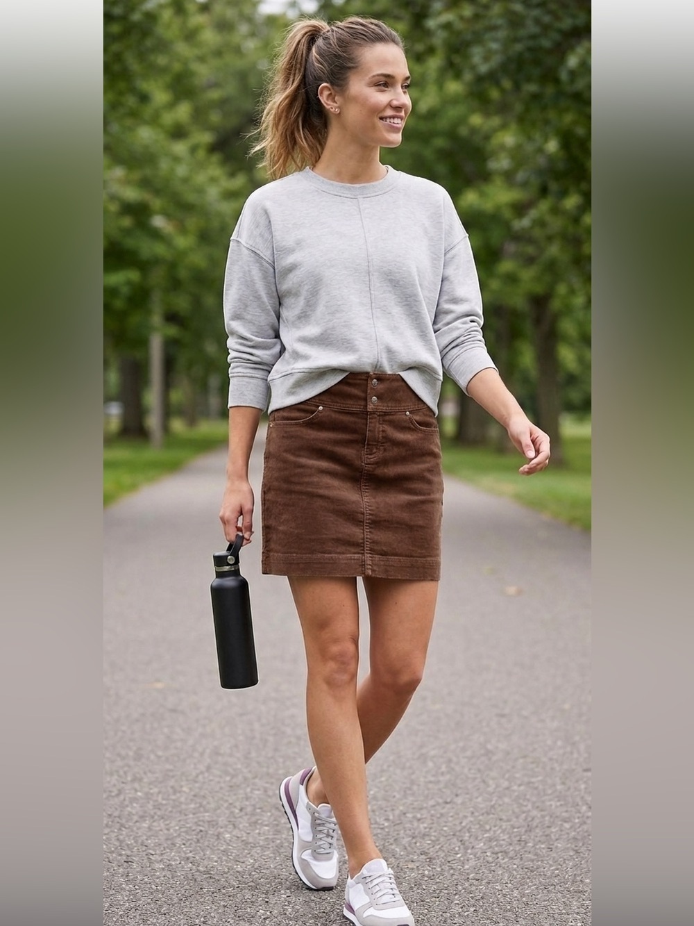 Athleta Vintage Ridge Corduroy Skirt 4
